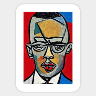 Malcolm X Sticker